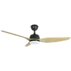 Airbena Wood Grain Ceiling Fan Remote Control Light Wood Color Ceiling Fan