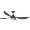 Modern Black Strong Wind DC LED Light Ceiling Fan