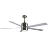 Airbena 5 Plywood Gray Color Indoor Decorate Ceiling Fan with LED Light