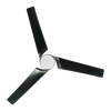 Airbena Black Half Roll Design Fan Blade with Light