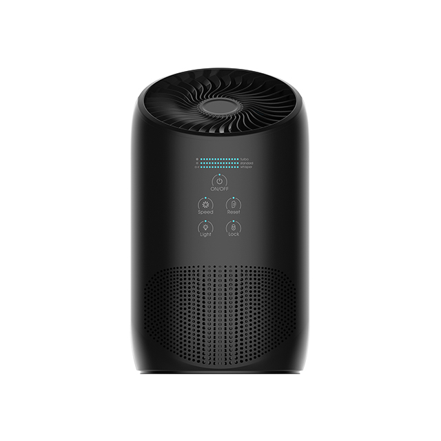 Luxury Car Ionizer Air Purifier Dual USB with UVC And Air Quality Monitoring