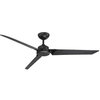 Black Large Size Ceiling Fans with Remote Control