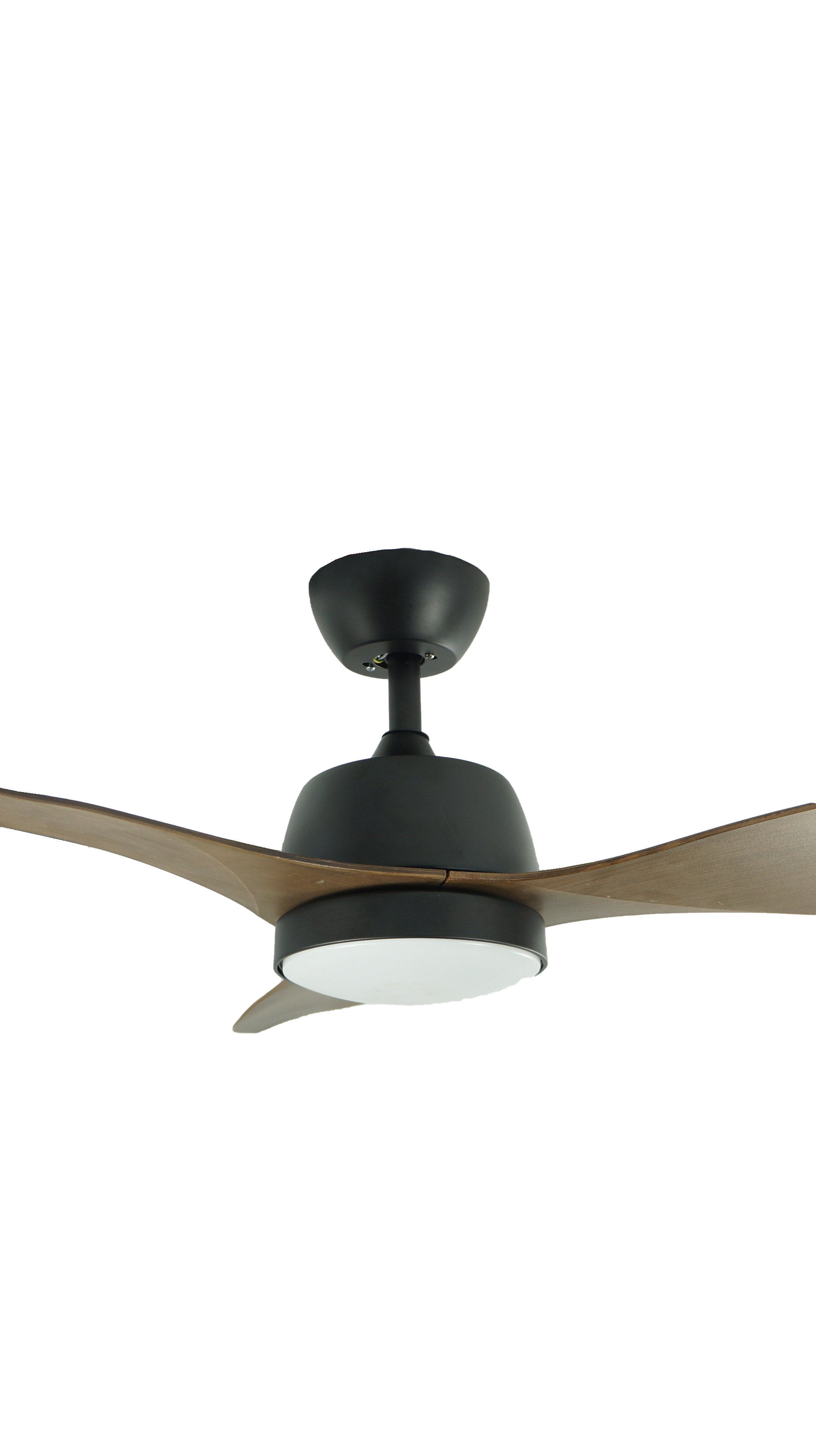 Airbena 52inch Modern DC Motor Decorative Outdoor Ceiling Fan Nature Air Flow Soft Warm Led Lamp