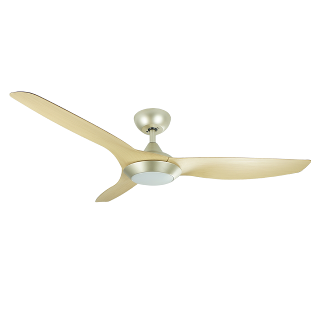 Airbena New Design DC Motor Indoor Ceiling Fan with LED Light Color Optional