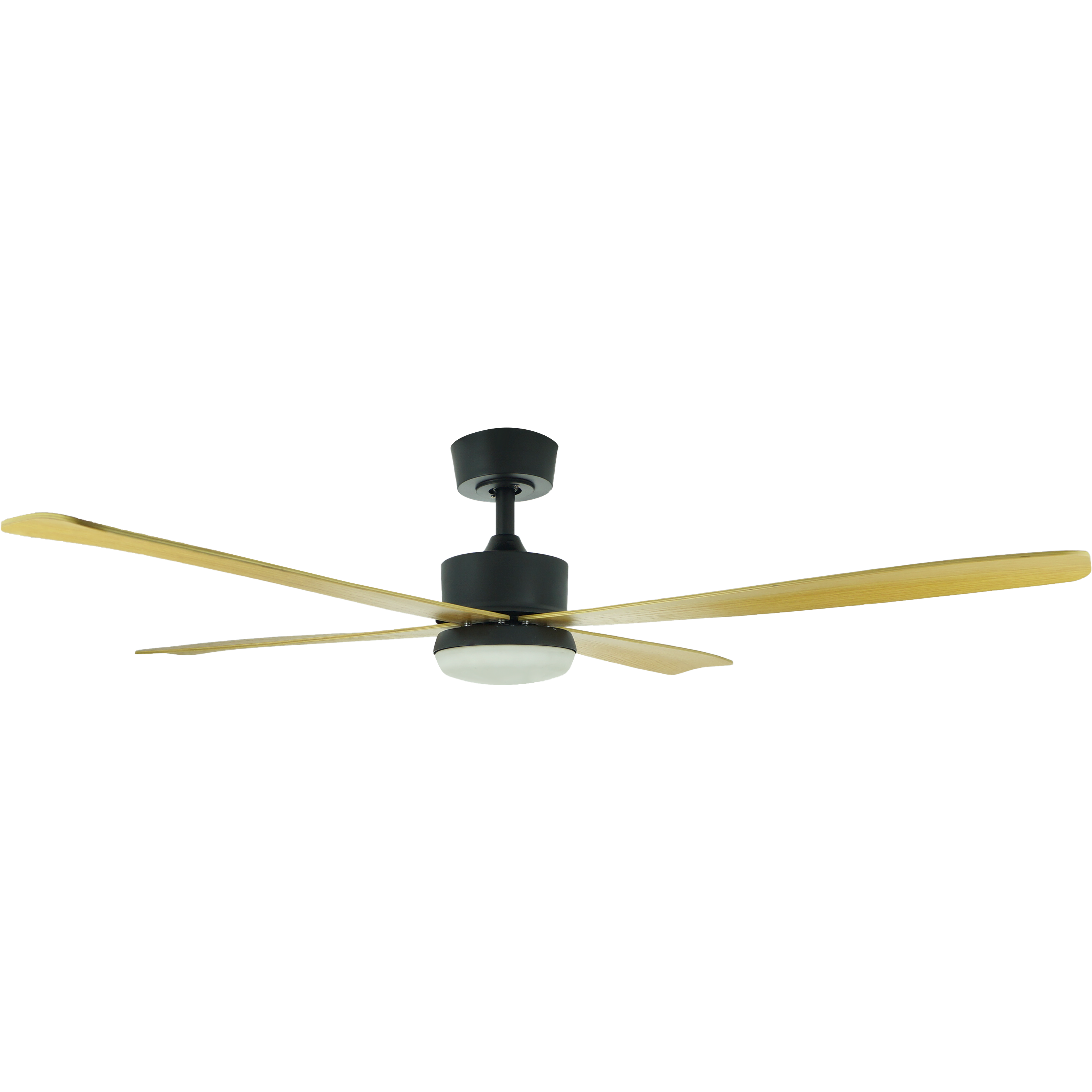 AirBena Simple Style 56 Inch Dc Motor Plywood Ceiling Fan Home Decorative Industrial Style Ceiling Fan