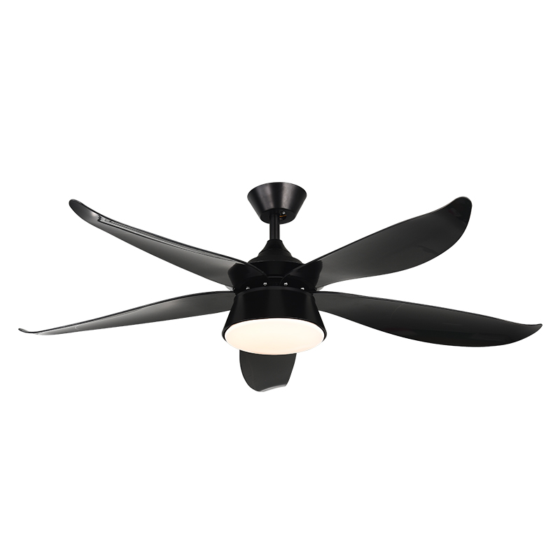 Factory Direct Sales Plastic Celling Fan with Led Electric Ceiling Light